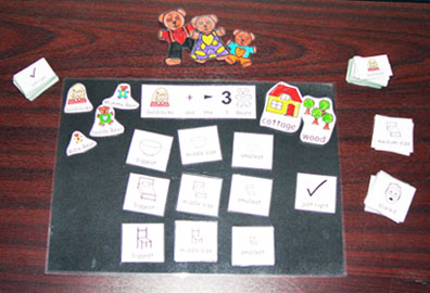 goldilocks cards and pictures