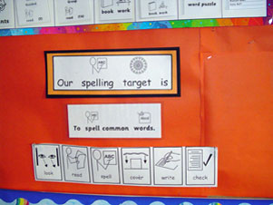 spelling target