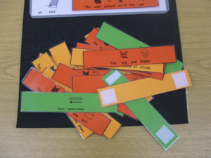 Sentence strips