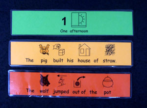Sentence strips