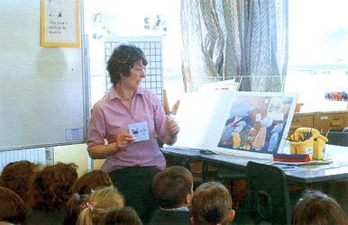 Using cards to tell a story