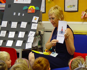 telling a story with a story bord