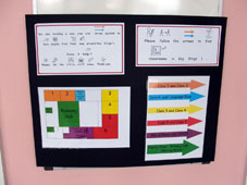 directions colours and welcome