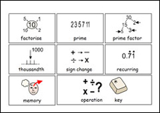 Maths flashcards 3